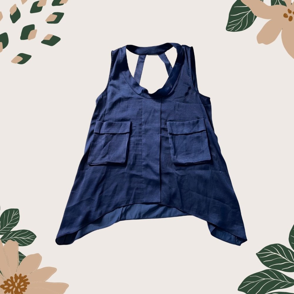 BCBG - COBALT TANK TOP - TIIU - SIZE XS